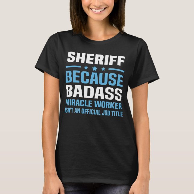 Sheriff T-Shirt (Front)