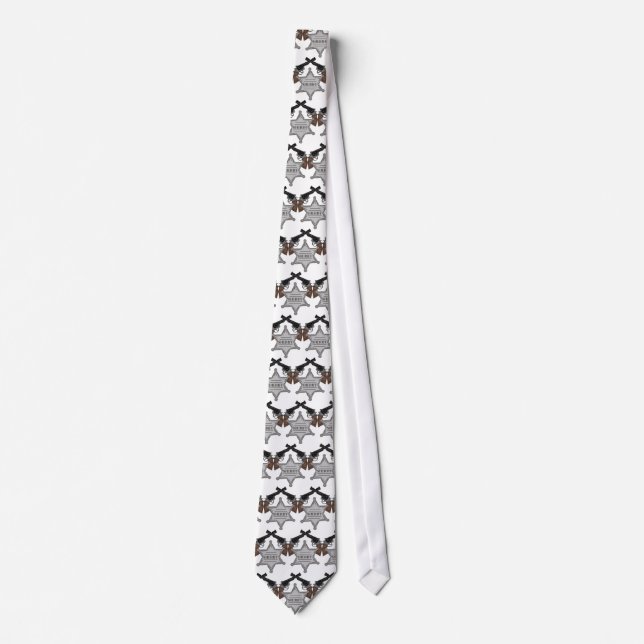 Sheriff Tie by SRF (Front)