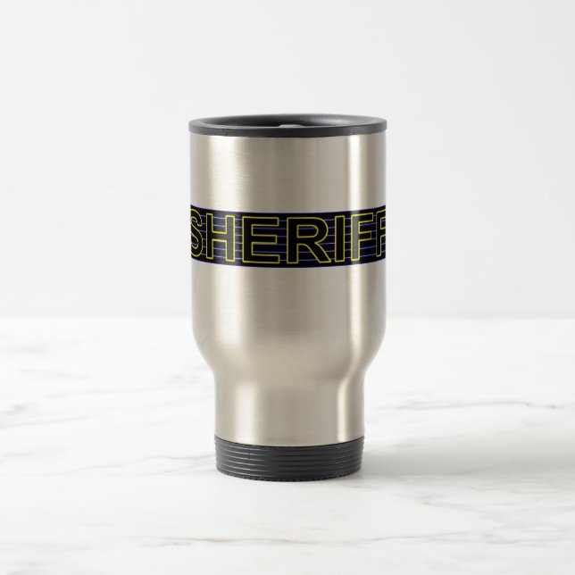Sheriff Travel Mug (Center)