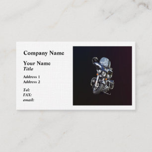 Sheriff's Motorcycle Business Card