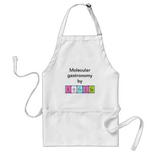 Sherita periodic table name apron