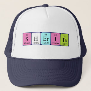 Sherita periodic table name hat