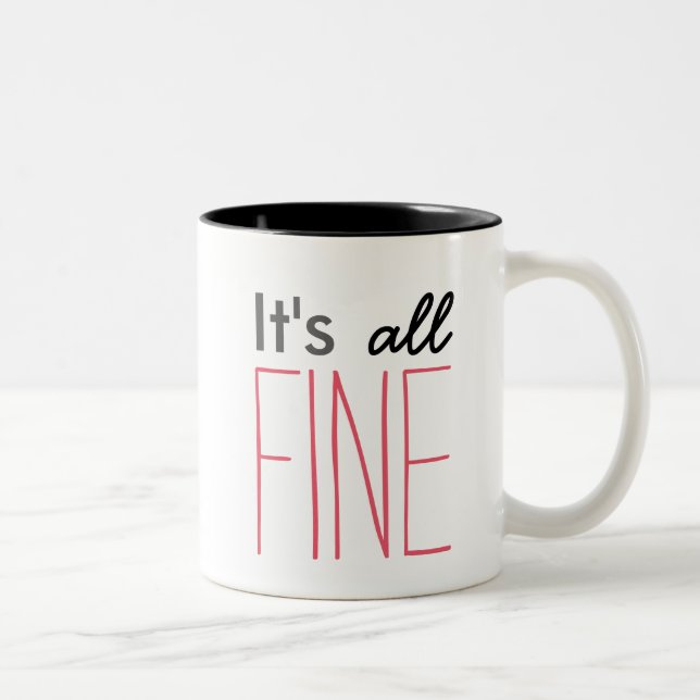 Sherlock It's All Fine Mug (Right)