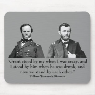 Sherman and Grant Mouse Mat