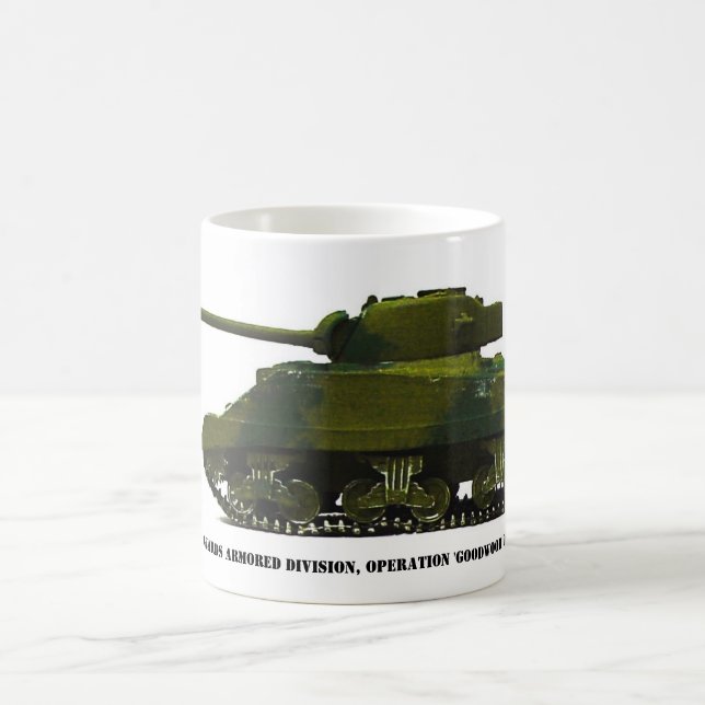Sherman 'Firefly'  Guards Armoured Div... Coffee Mug (Center)