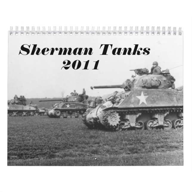 Sherman Tank Calendar (Cover)