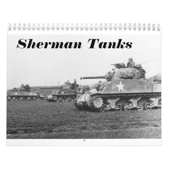 Sherman Tank Calendar (Cover)
