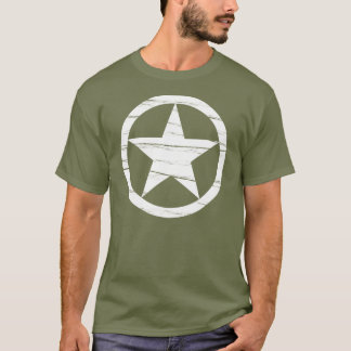 Sherman Tank Shirt Distressed