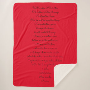 Sherpa Blanket