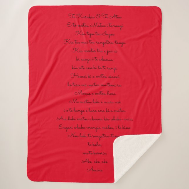 Sherpa Blanket (Front)