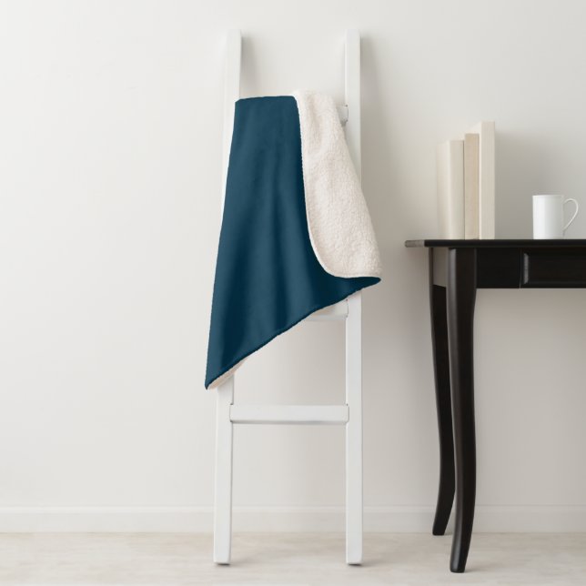 Sherpa Blanket-Dragonfly Teal Sherpa Blanket (In Situ)