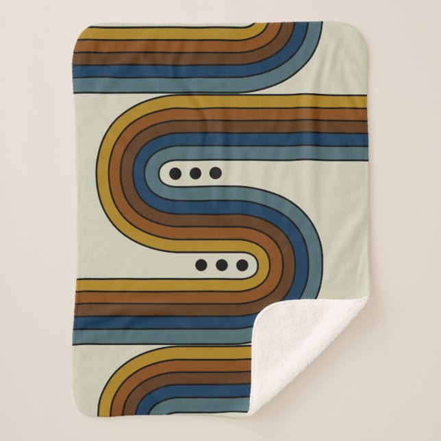 Sherpa Blanket in Triple Dots (Front)