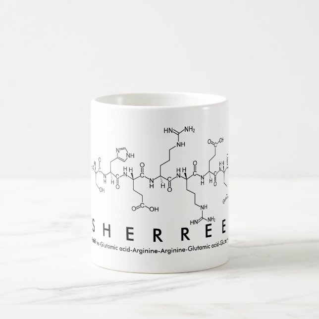 Sherree peptide name mug (Center)