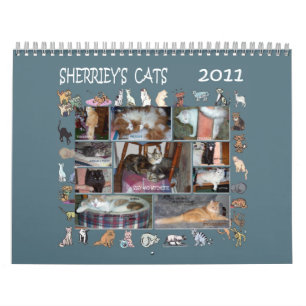 SHERRIEY'S CATS CALENDAR