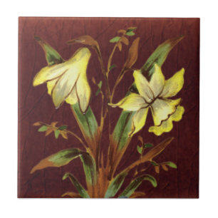 Sherwin & Cotton Barbotine Narcissus Repro #2 Tile