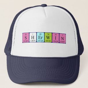 Sherwin periodic table name hat