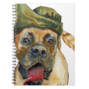 Sherwood Boxer Dog Notebook