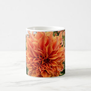 Sherwood's Peach Dahlia Coffee Mug