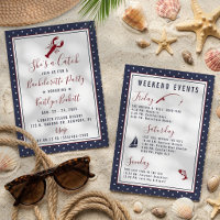 She's A Catch Bachelorette Party Weekend Itinerary