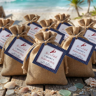She's A Catch Coastal Bachelorette Party Favour Tags