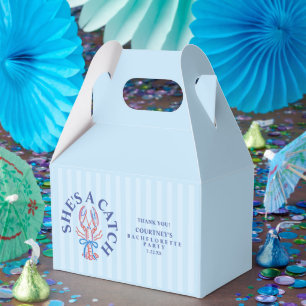 She's A Catch Summer Coastal Bachelorette Party Favour Box