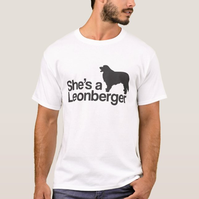 She's a Leonbergers T-Shirt (Front)