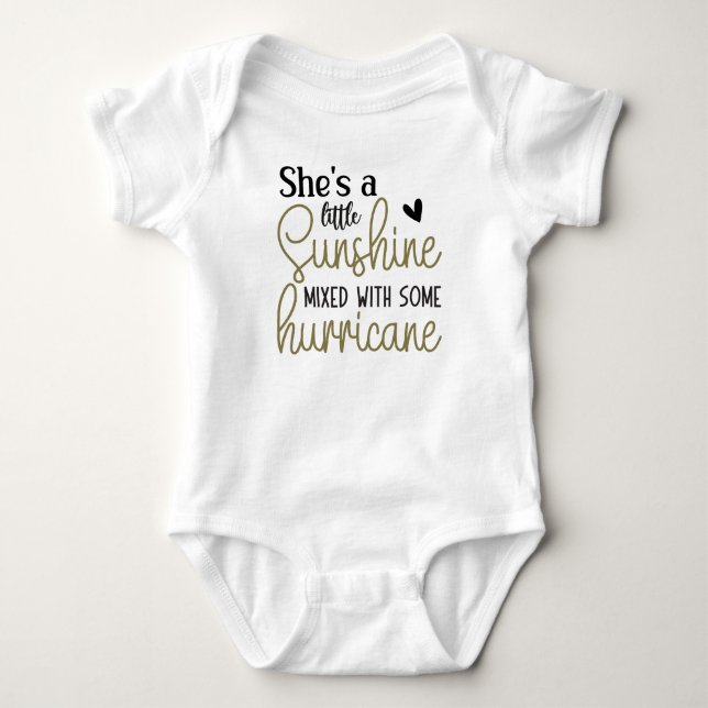 She's a little Sunshine Bodysuit (Front)