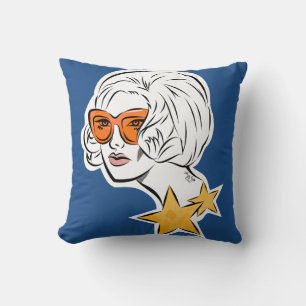 She's a Star Retro Style Cushion