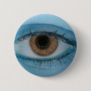 She's Always Watching 6 Cm Round Badge