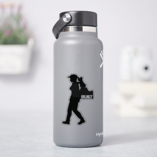 She's Backpacking Idaho Vinyl Decal