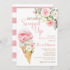 She's Been Scooped Up Bridal Shower Invitation