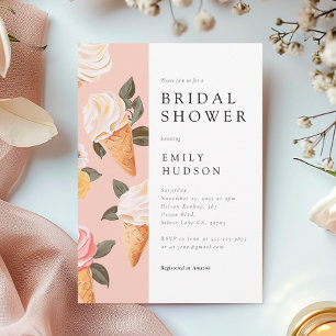 She's Been Scooped Up Bridal Shower Invitation