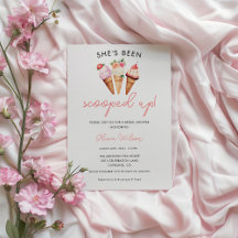 She's Been Scooped Up – Ice Cream Bridal Shower