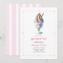 She's Been Scooped Up! Pastel Sundae Bridal Shower