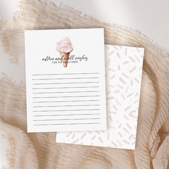 She's Been Scooped Up Strawberry Bride Advice Card (Creator Uploaded)