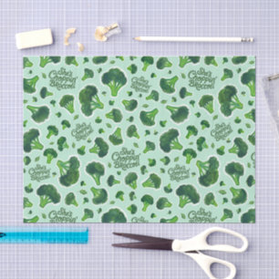 She's Choppin' Broccoli Gen X Humour Novelty Tissue Paper