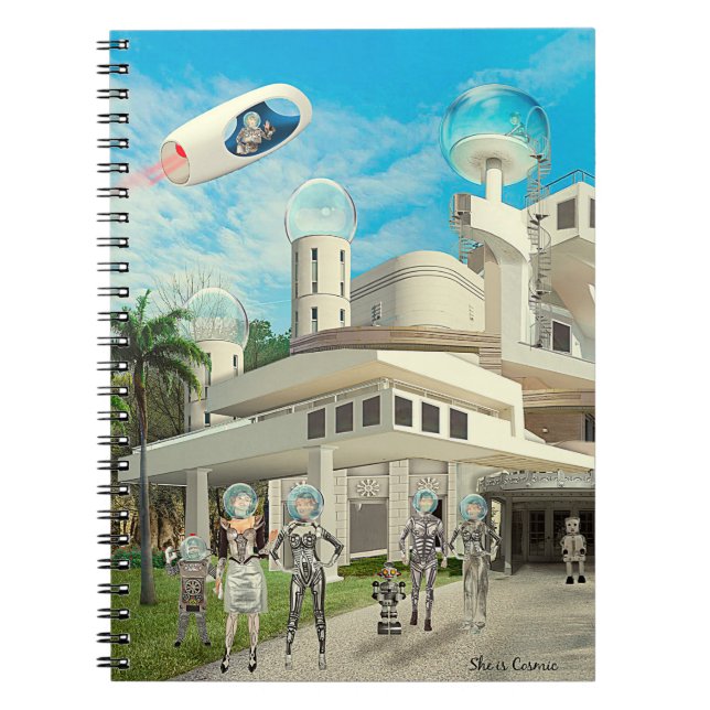 She's Cosmic Notebook (Front)