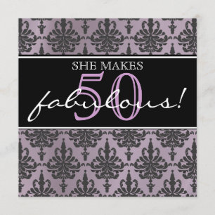 She's Fabulous! Birthday Party Invitation