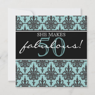 She's Fabulous! Birthday Party Invitation