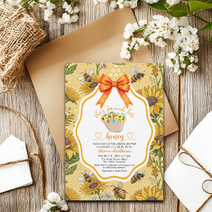 Shes Found Her Honey Bridal Shower Invitation