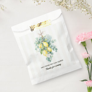 She's Found Her Main Squeeze Lemon Bridal Shower Favour Bags