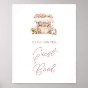 Shes Fresh Off the Market Bridal Shower Guest Book