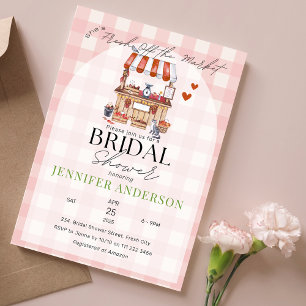 She's Fresh Off the Market Bridal Shower Invitation