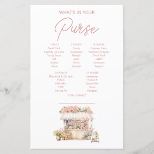 Shes Fresh Off The Market Bridal Shower Purse Game