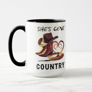 She's Gone Country Mug