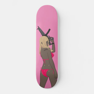 She's got a gun 2  スケートボード skateboard