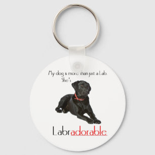 She's Labradorable Keychain