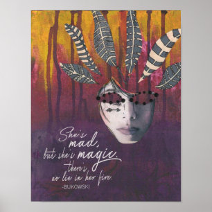 She's Mad But she's Magic Poster
