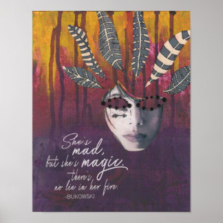 She's Mad But she's Magic Poster