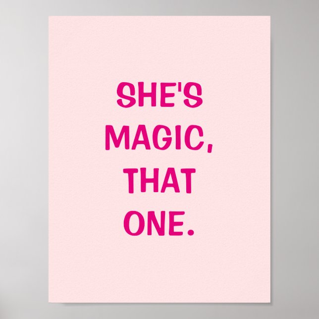She's Magic, That One Poster (Front)